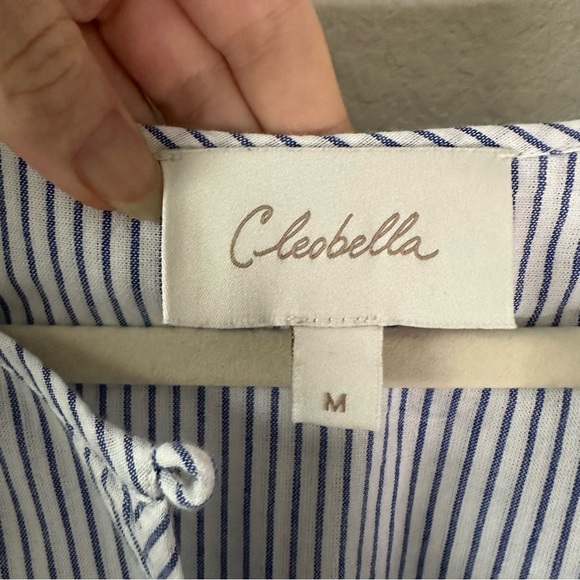 CLEOBELLA ASTERIA MIDI DRESS MIRAGE STRIPE SZ M - Picture 8 of 10